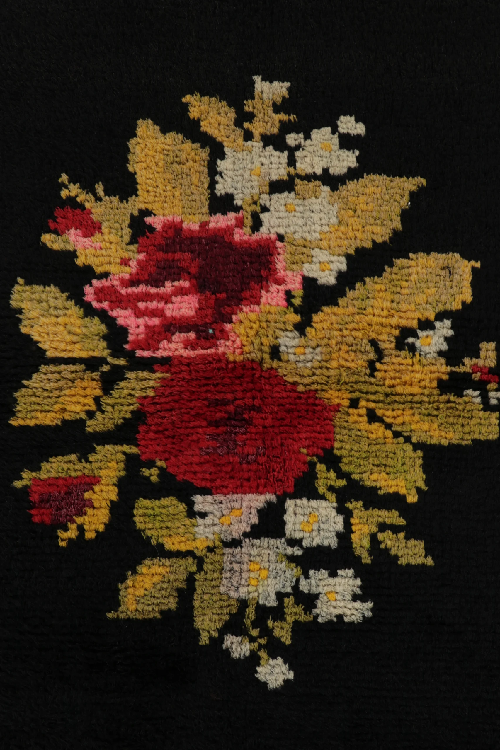 Vintage Turkish Tulu Rug