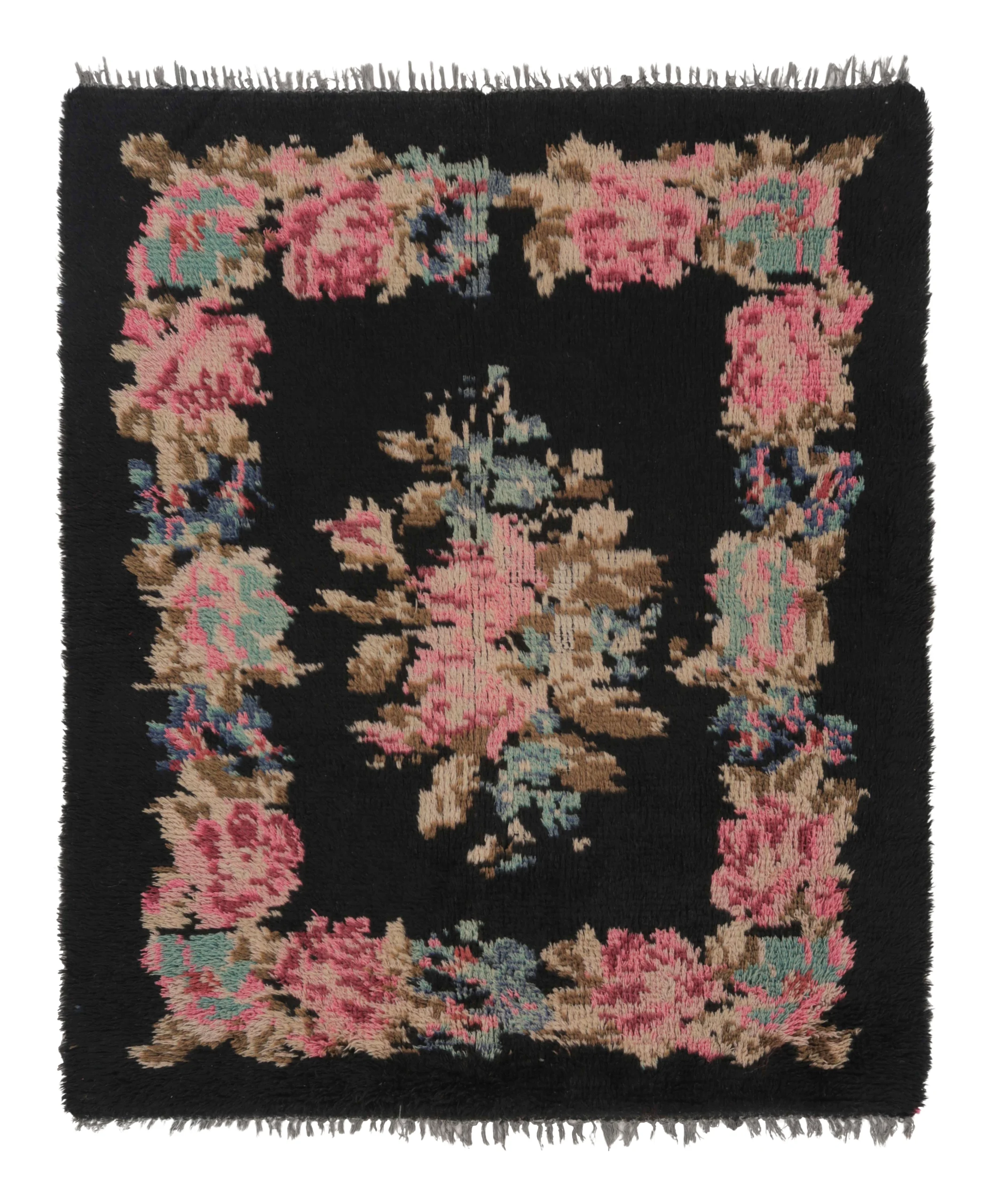 Vintage Turkish Tulu Runner Rug