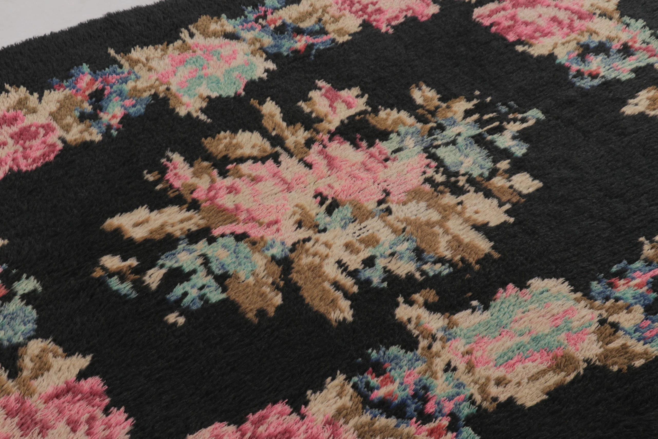 Vintage Turkish Tulu Runner Rug