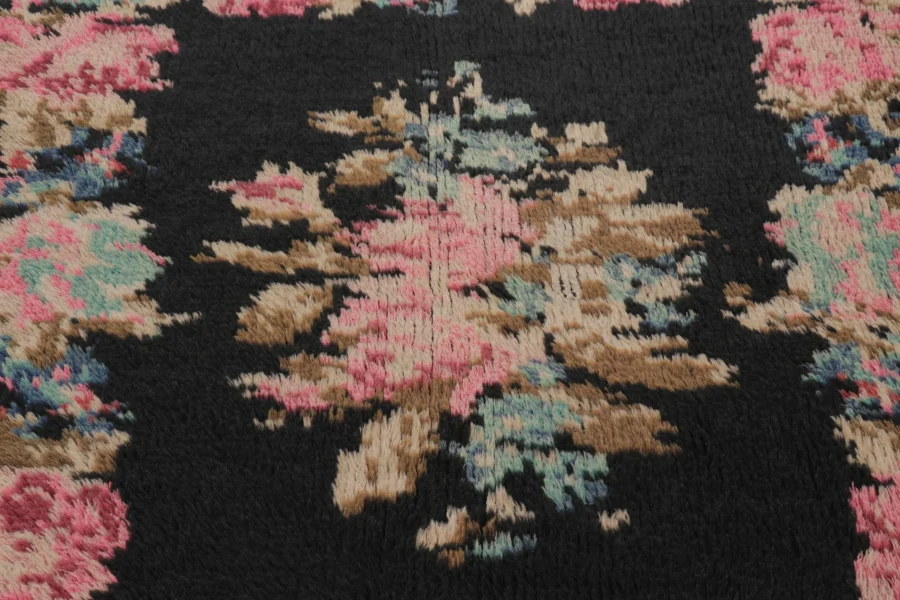 Vintage Turkish Tulu Runner Rug