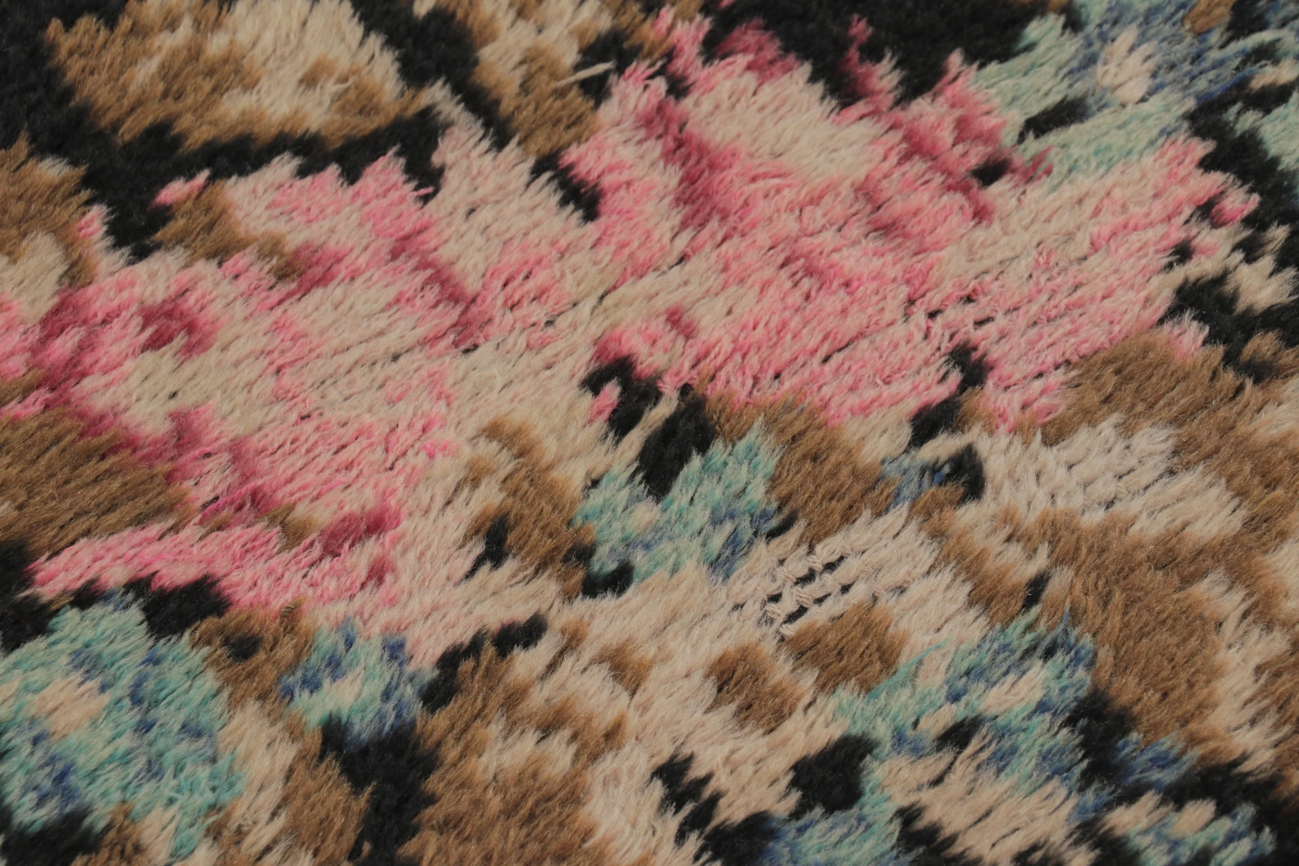 Vintage Turkish Tulu Runner Rug