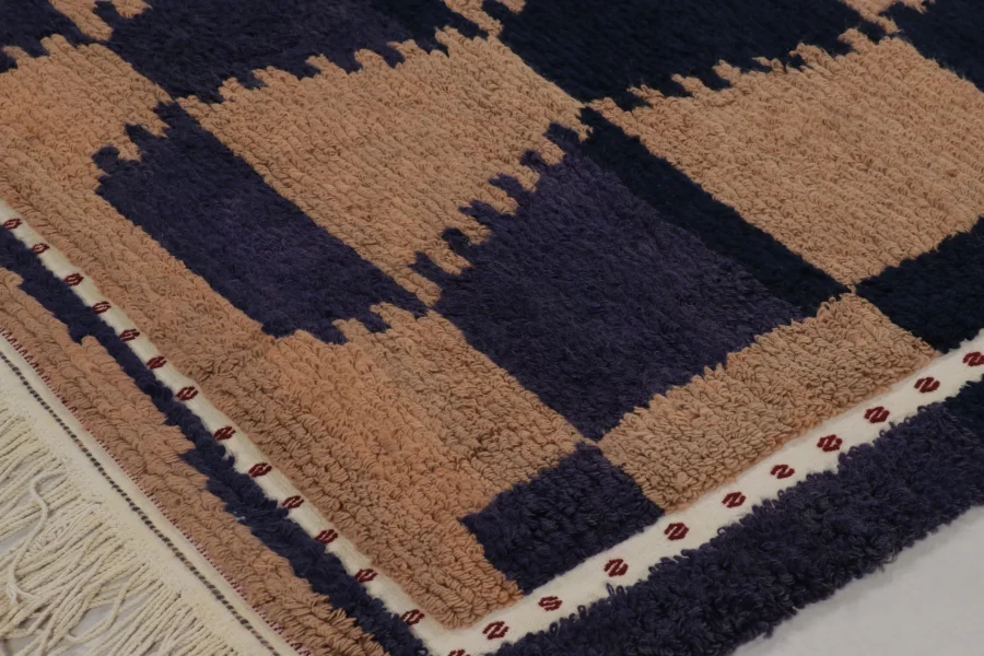 Vintage Turkish Tulu Rug