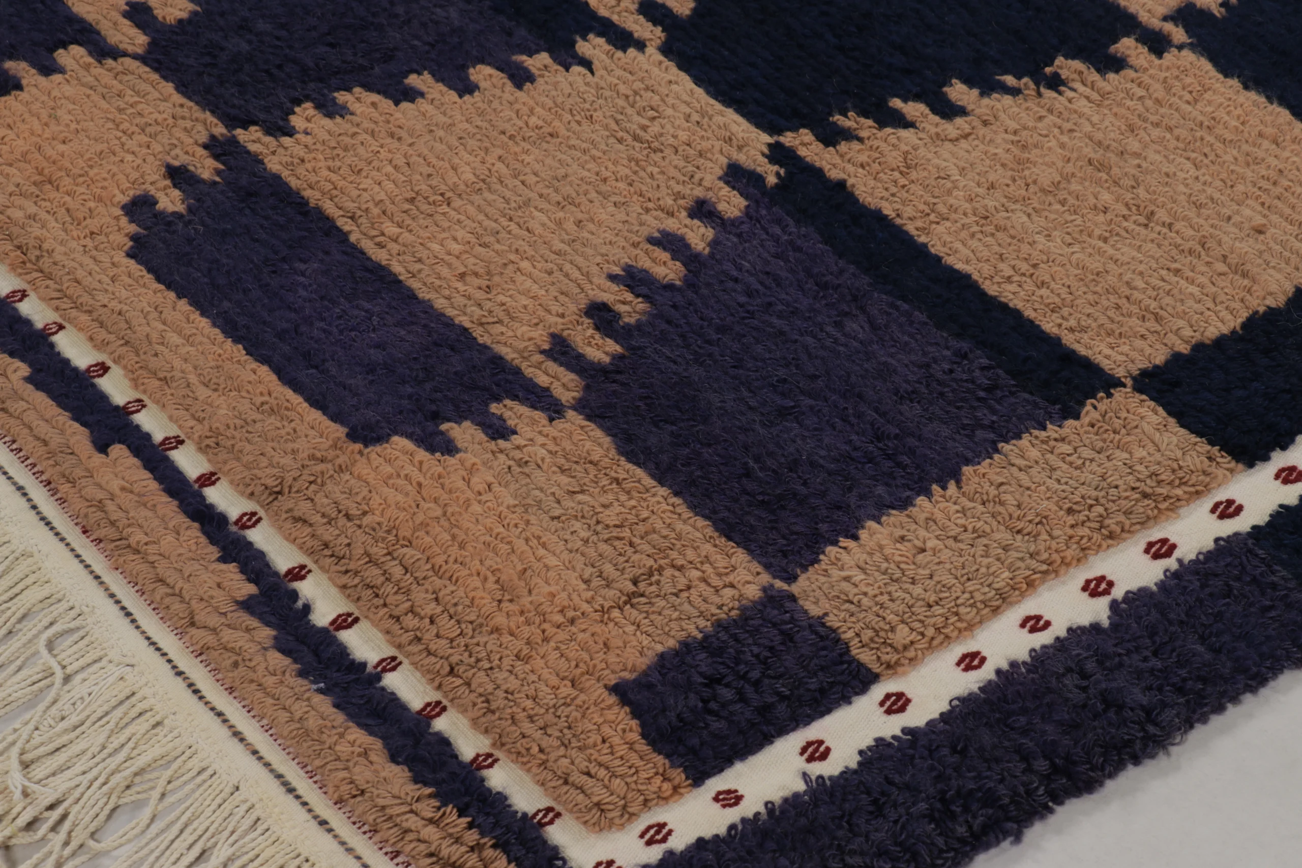 Vintage Turkish Tulu Rug
