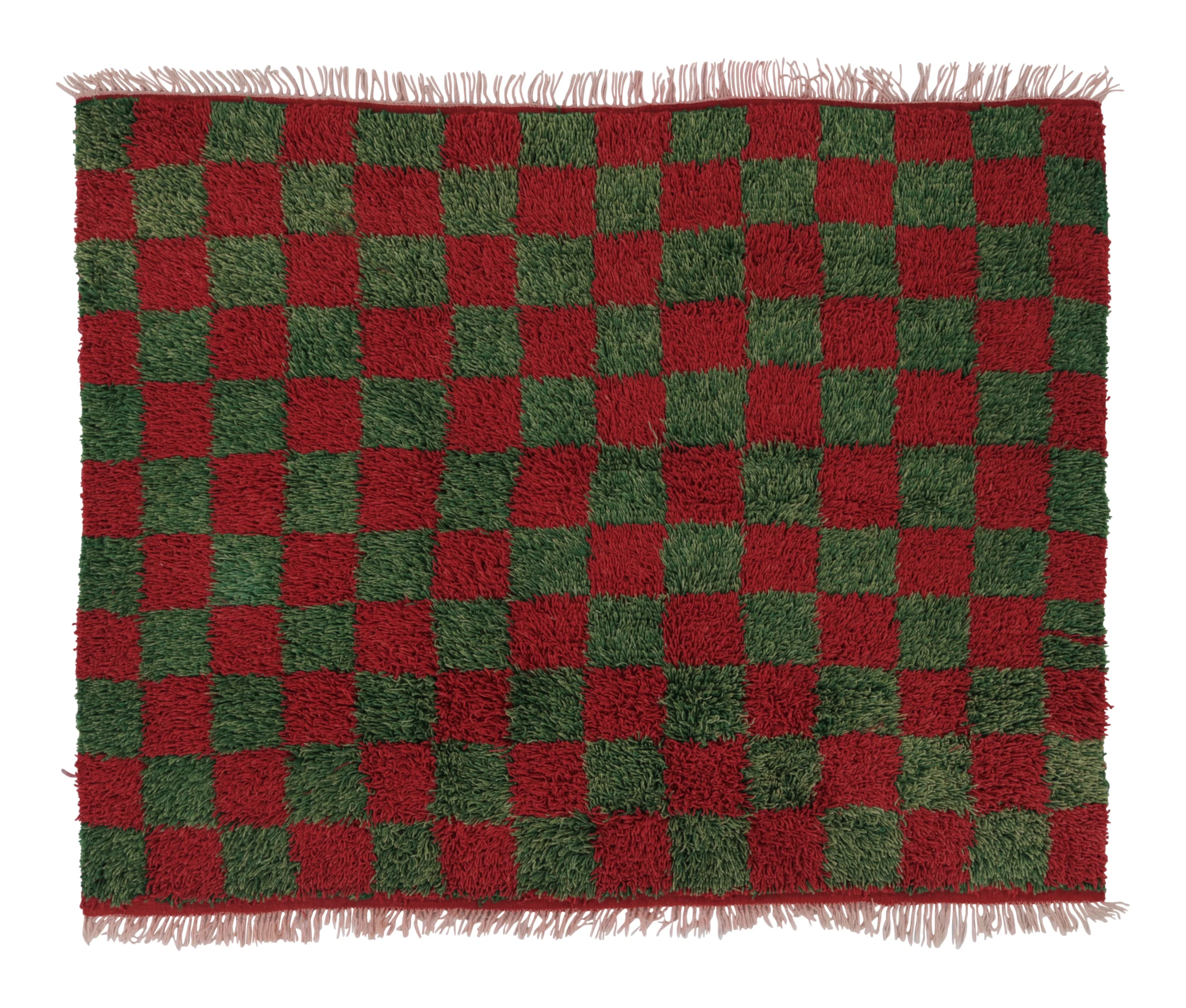 Vintage Turkish Tulu Rug