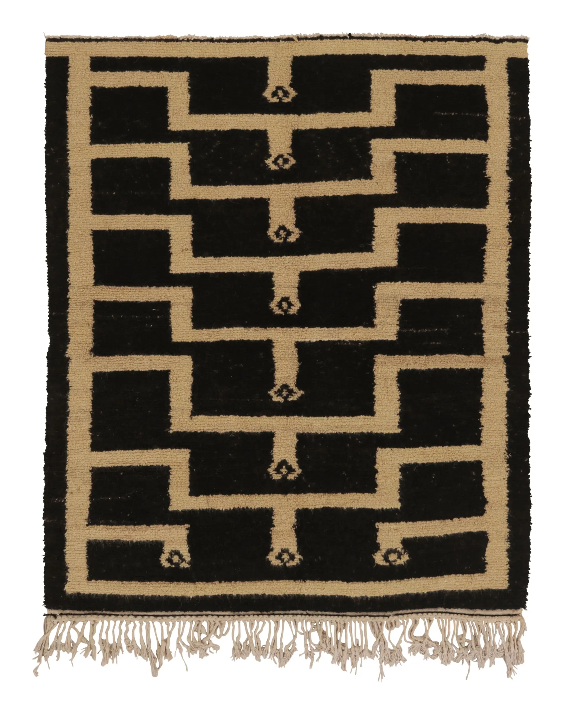 Vintage Tulu Geometric Rug