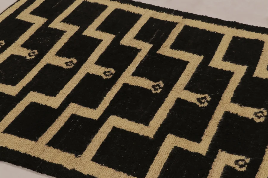 Vintage Tulu Geometric Rug