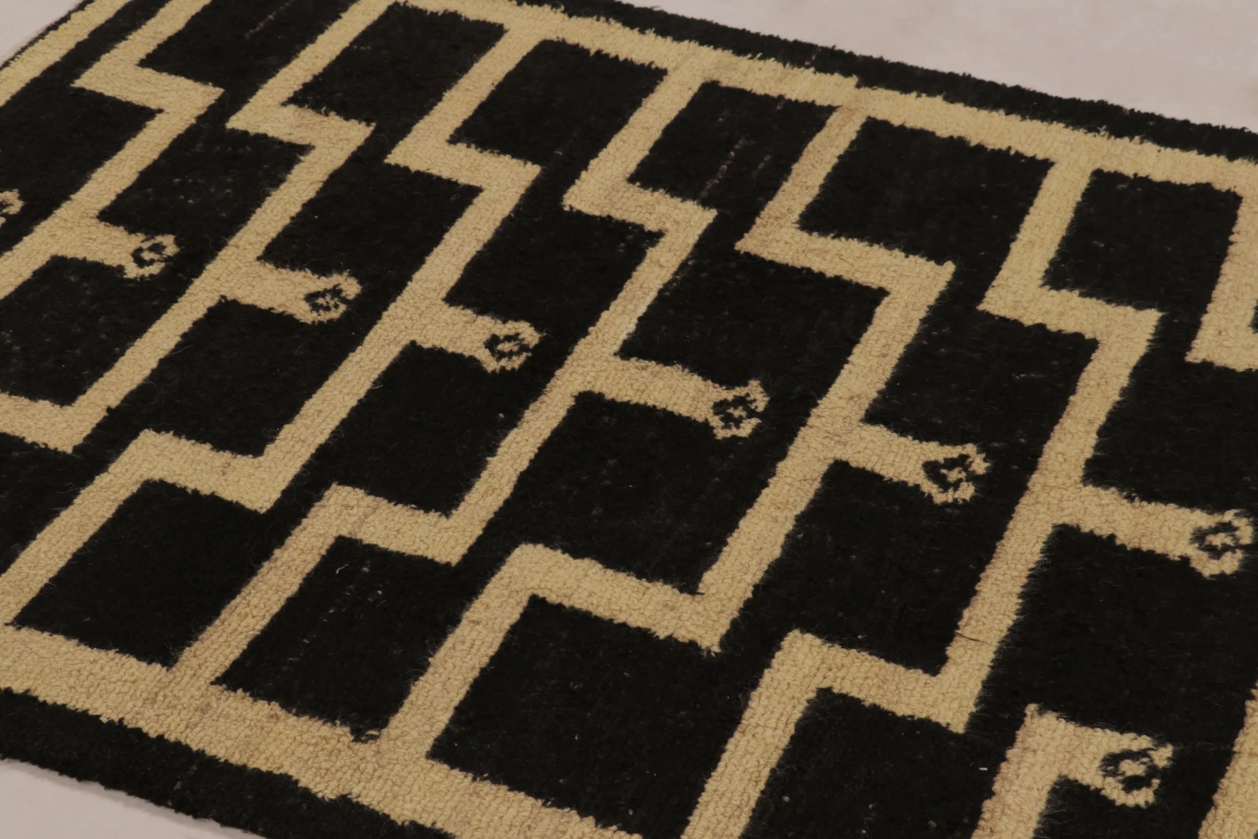 Vintage Tulu Geometric Rug