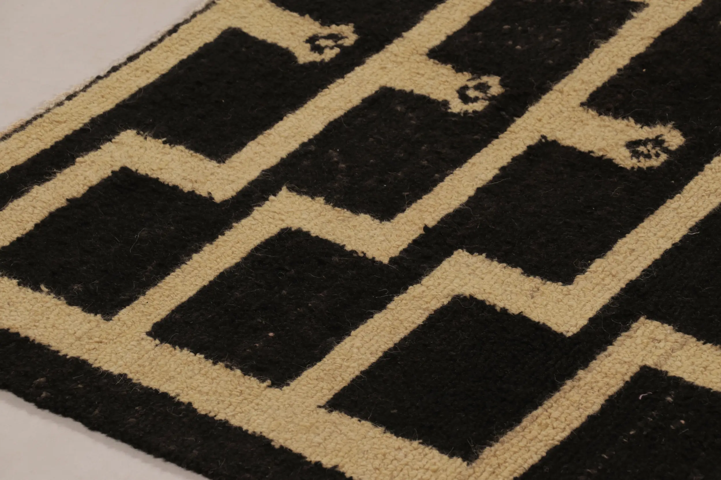 Vintage Tulu Geometric Rug