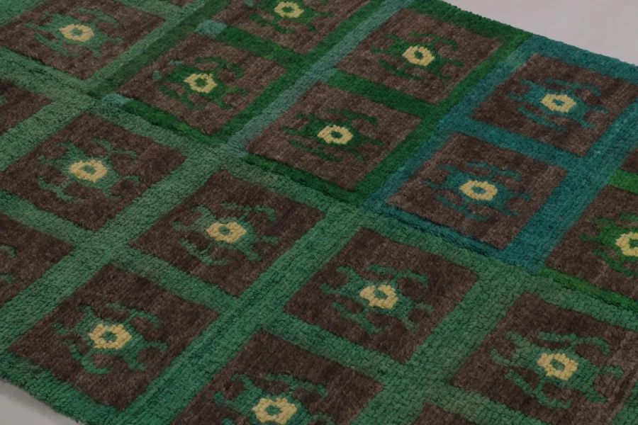 Vintage Turkish Tulu Rug