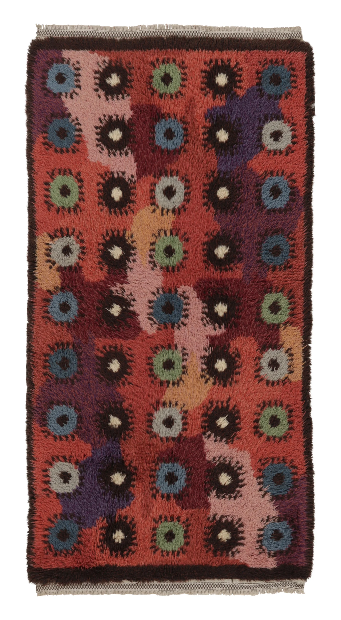 Vintage Turkish Tulu Rug
