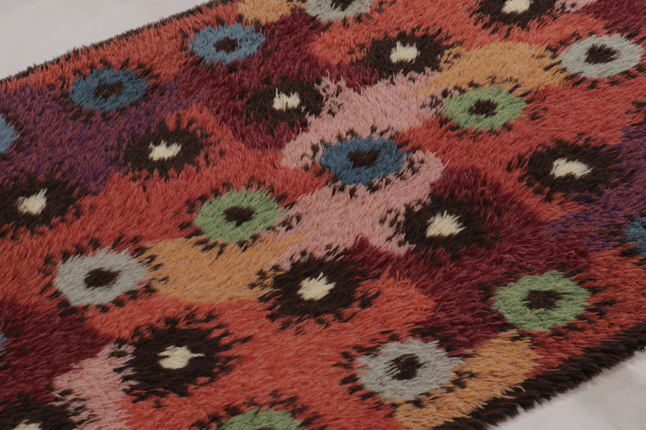Vintage Turkish Tulu Rug