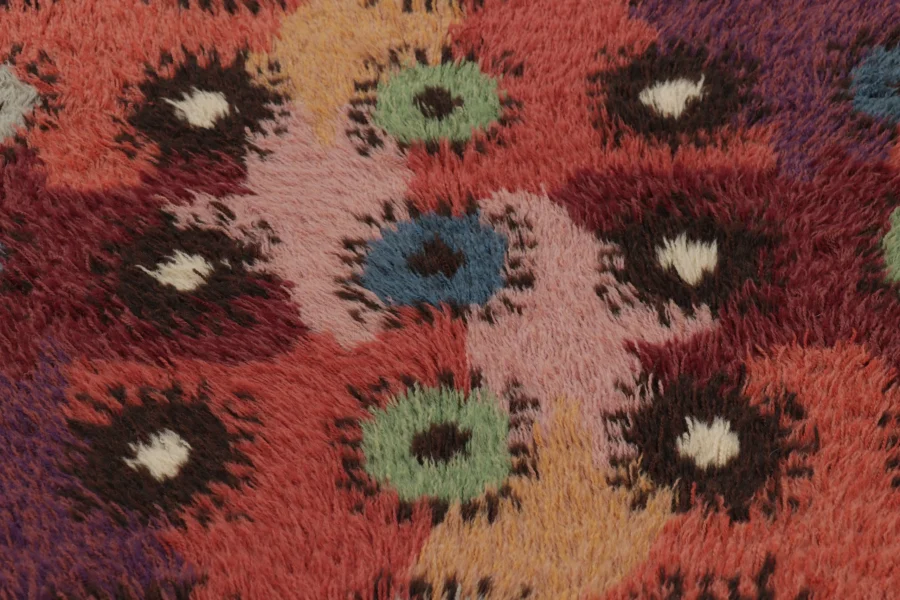 Vintage Turkish Tulu Rug