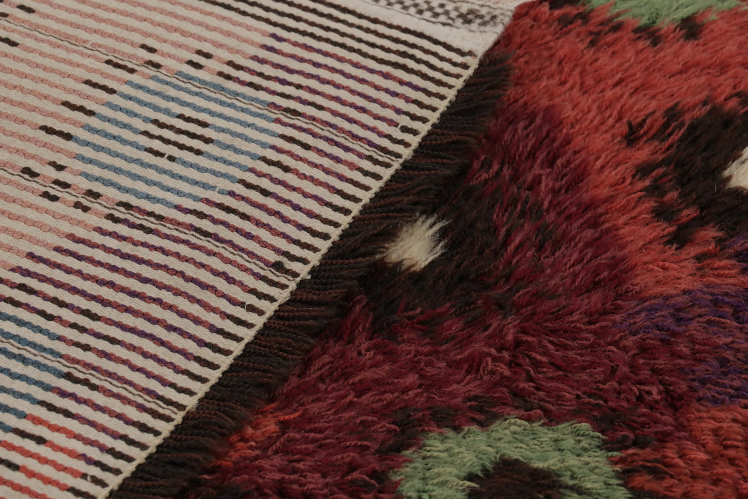 Vintage Turkish Tulu Rug