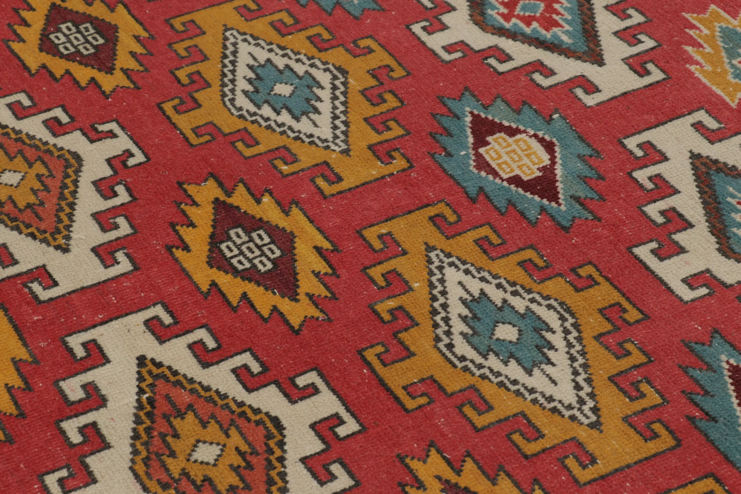 Vintage Turkish Oushak Rug
