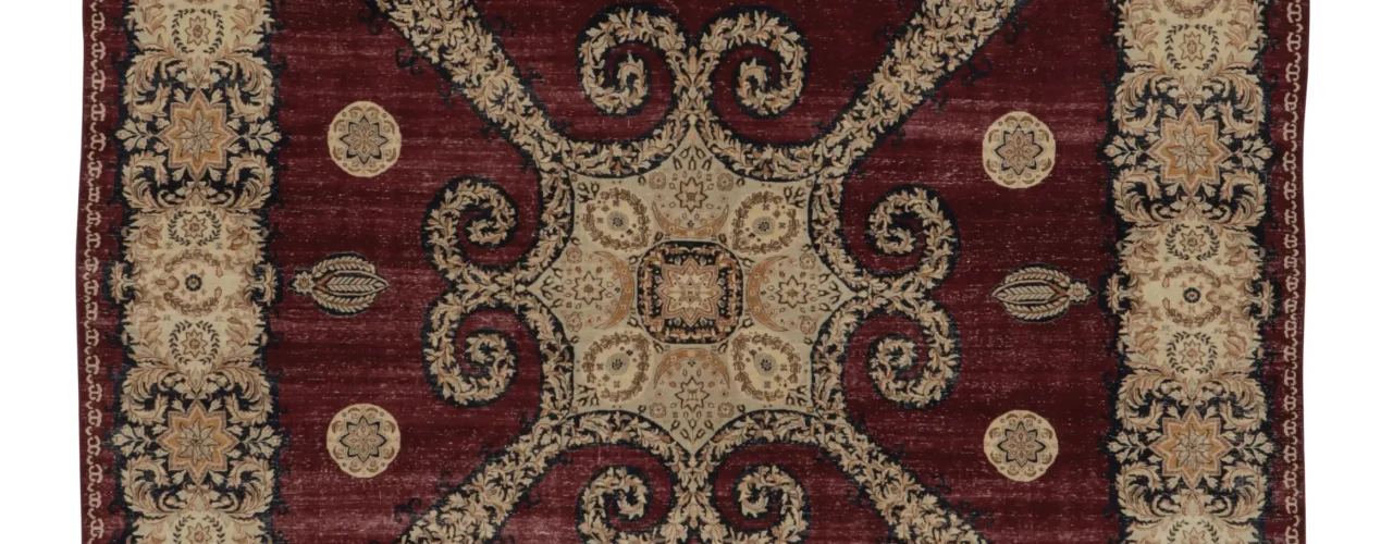 Vintage Tabriz Rug