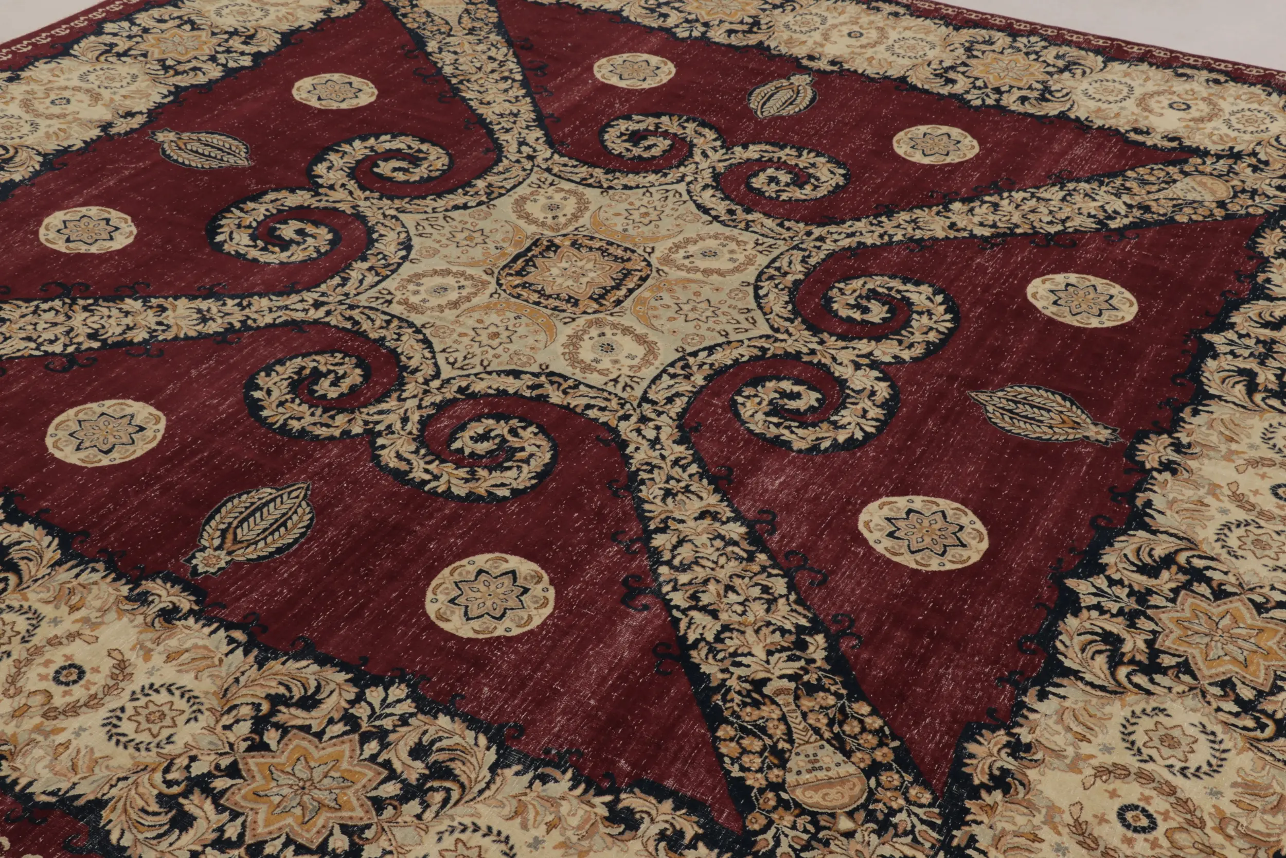 Vintage Tabriz Rug