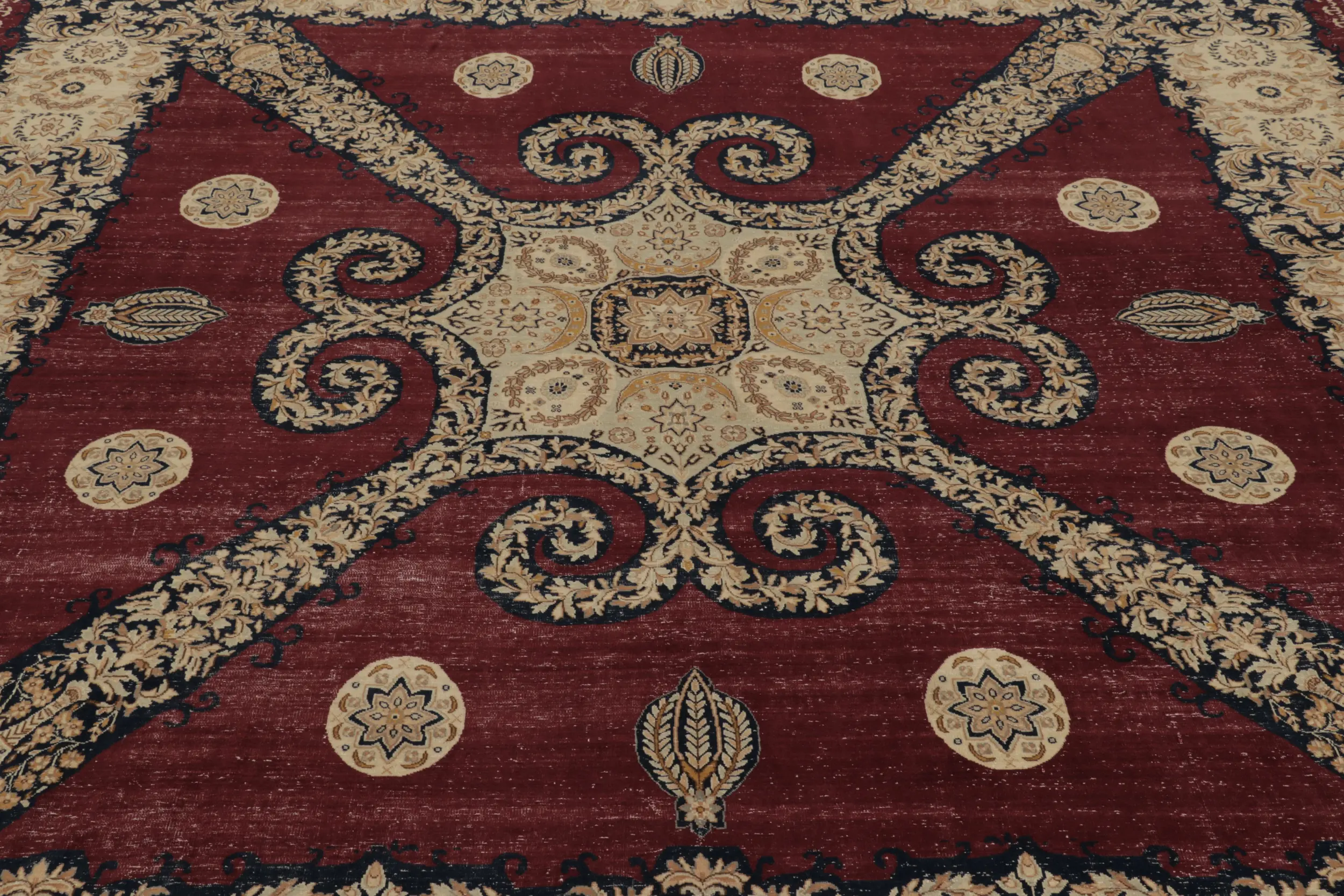 Vintage Tabriz Rug