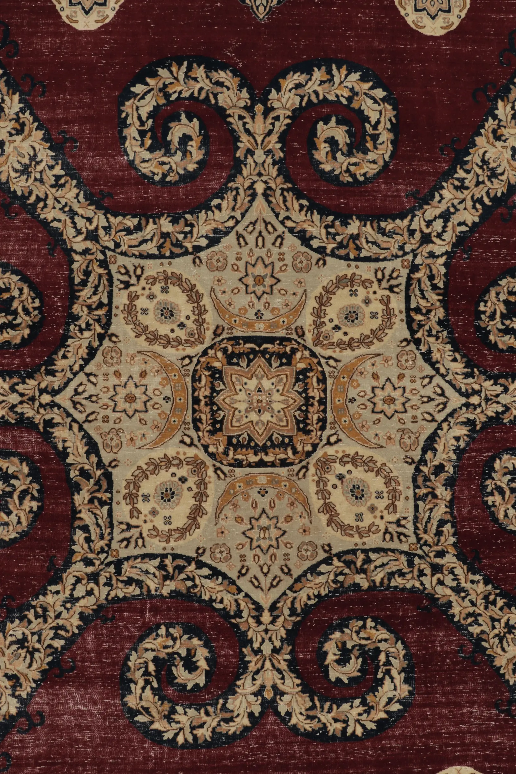 Vintage Tabriz Rug