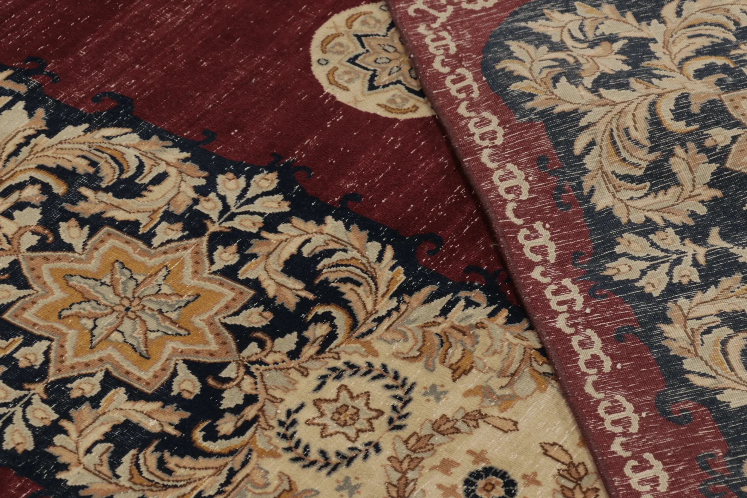 Vintage Tabriz Rug