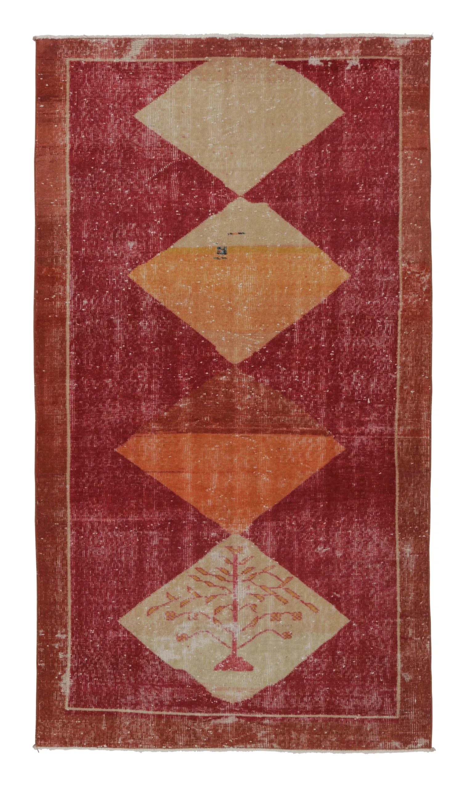 Vintage Distressed Rug