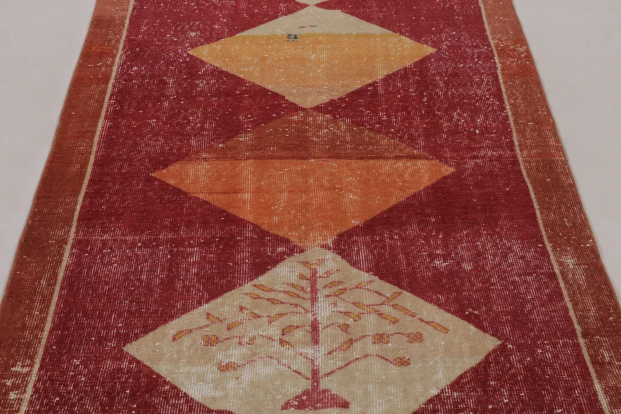 Vintage Distressed Rug