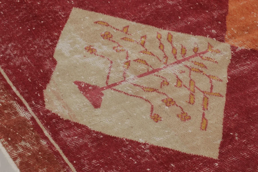 Vintage Distressed Rug