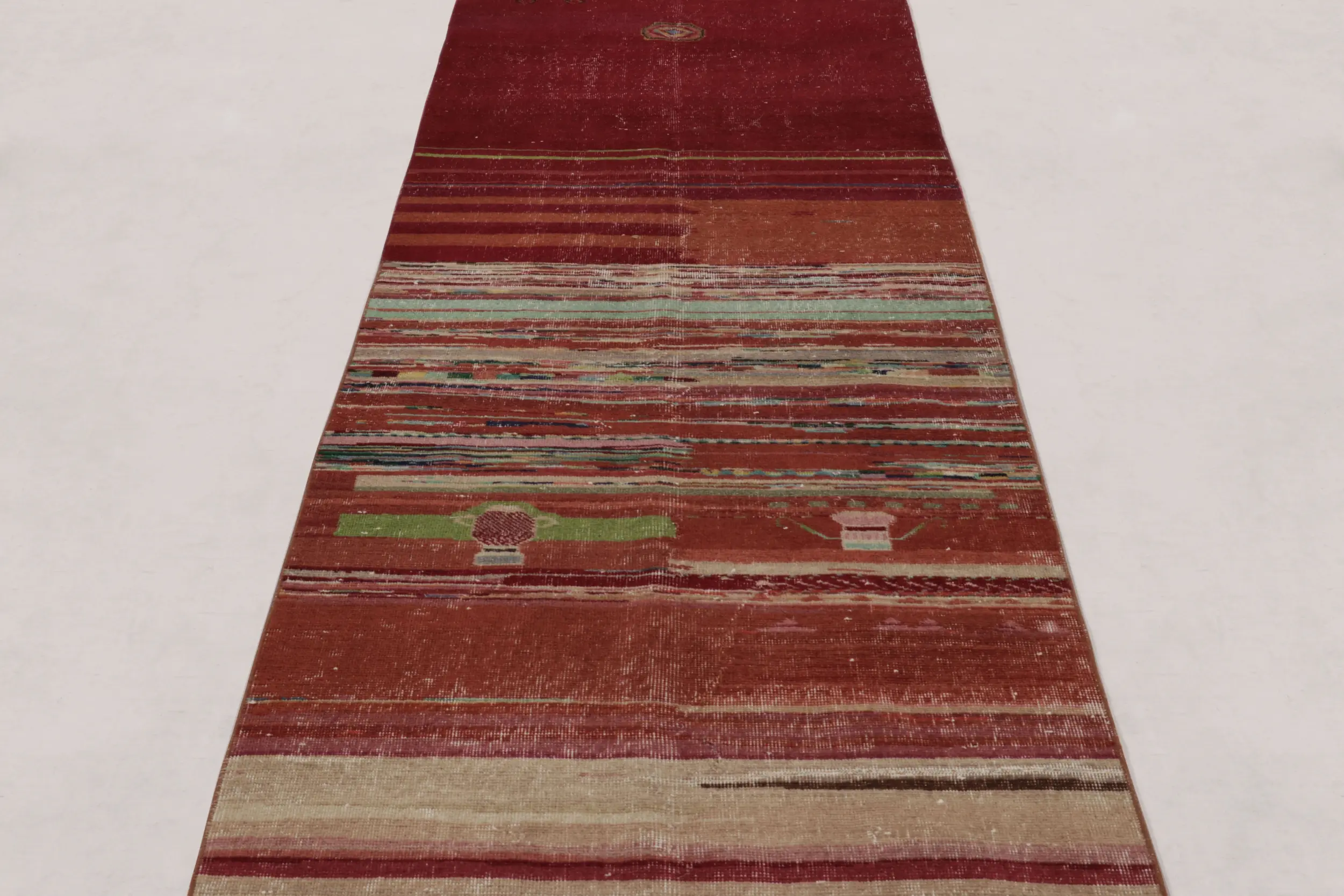 Vintage Zeki Müren Runner Rug