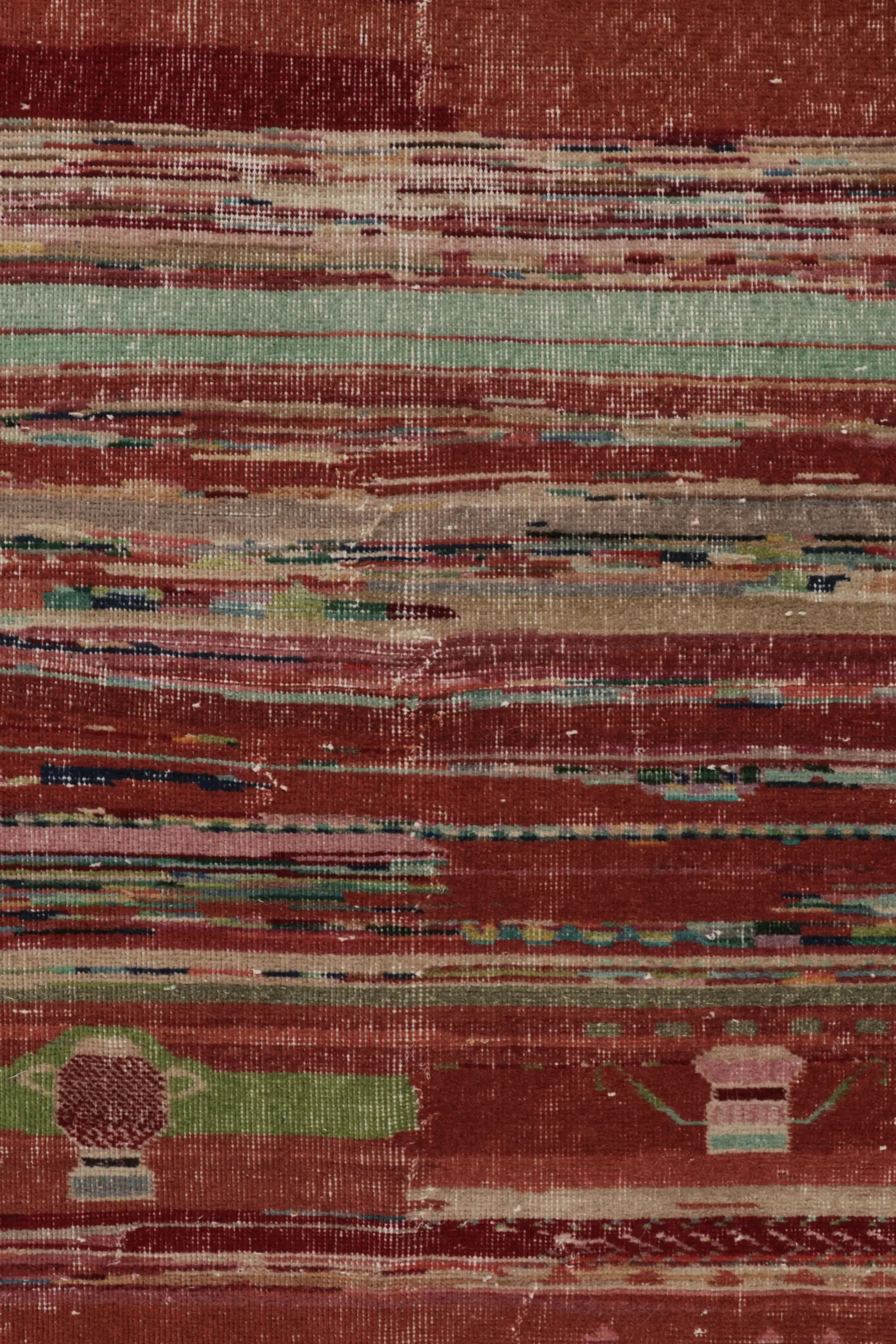 Vintage Zeki Müren Runner Rug