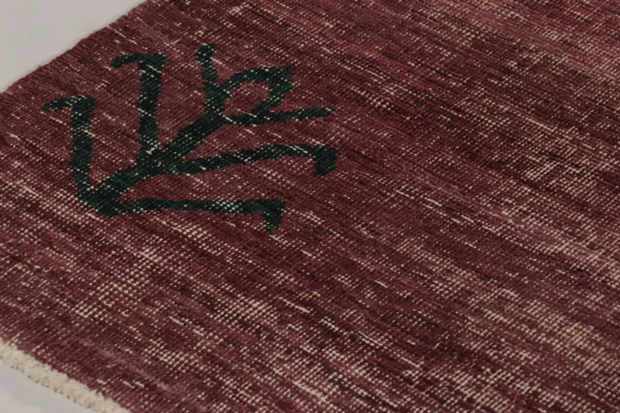Vintage Turkish Distressed Rug
