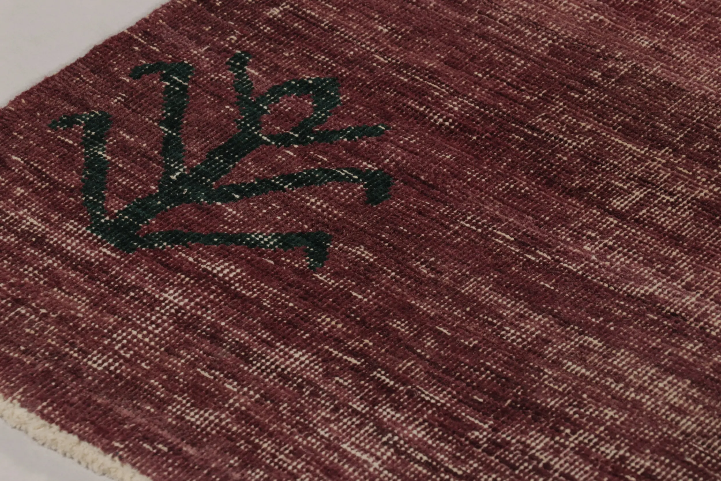 Vintage Turkish Distressed Rug