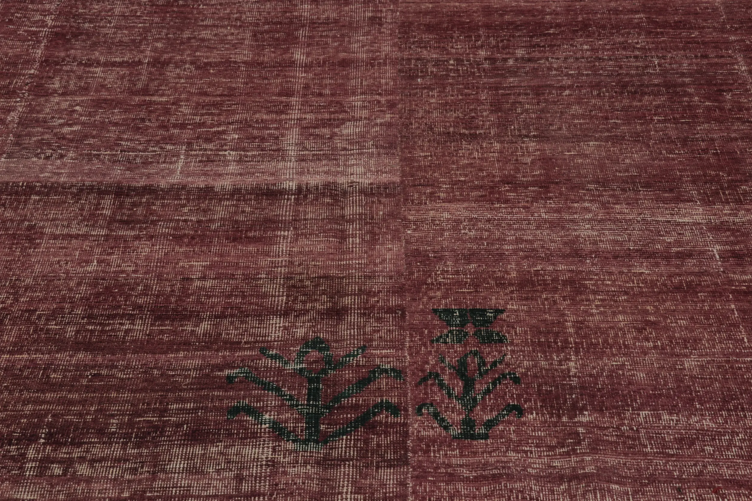 Vintage Turkish Distressed Rug