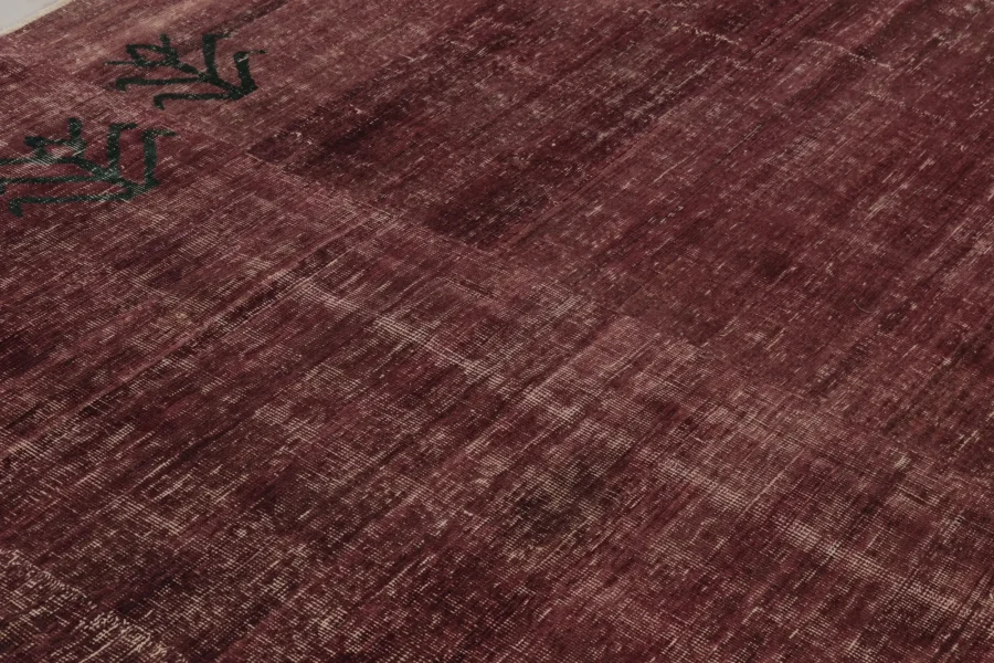 Vintage Turkish Distressed Rug