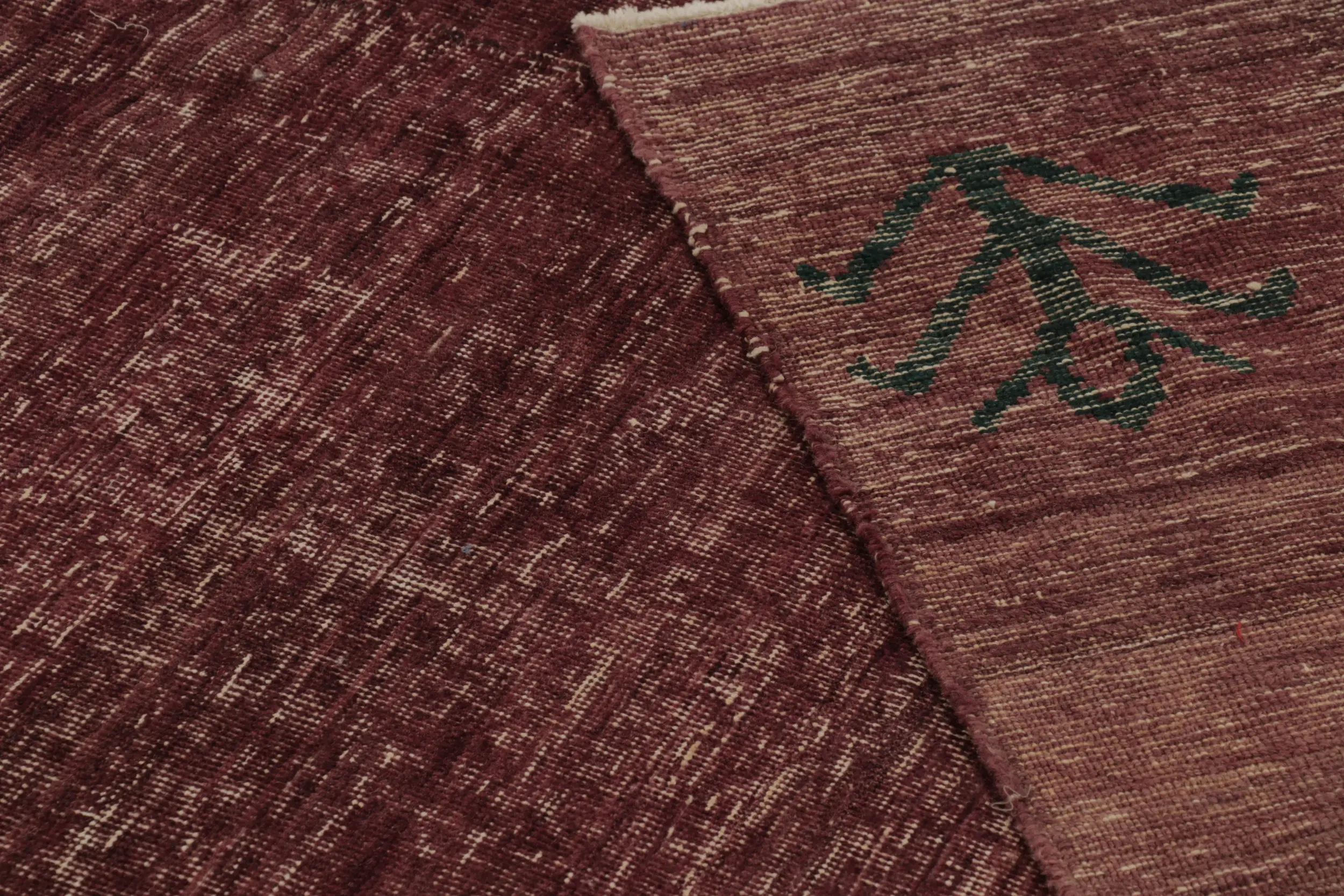 Vintage Turkish Distressed Rug