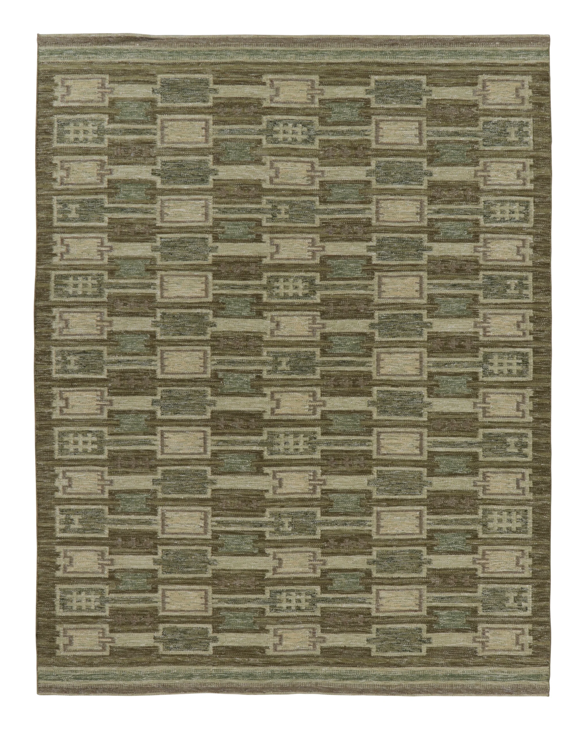 Modern Scandinavian Geometric Rug