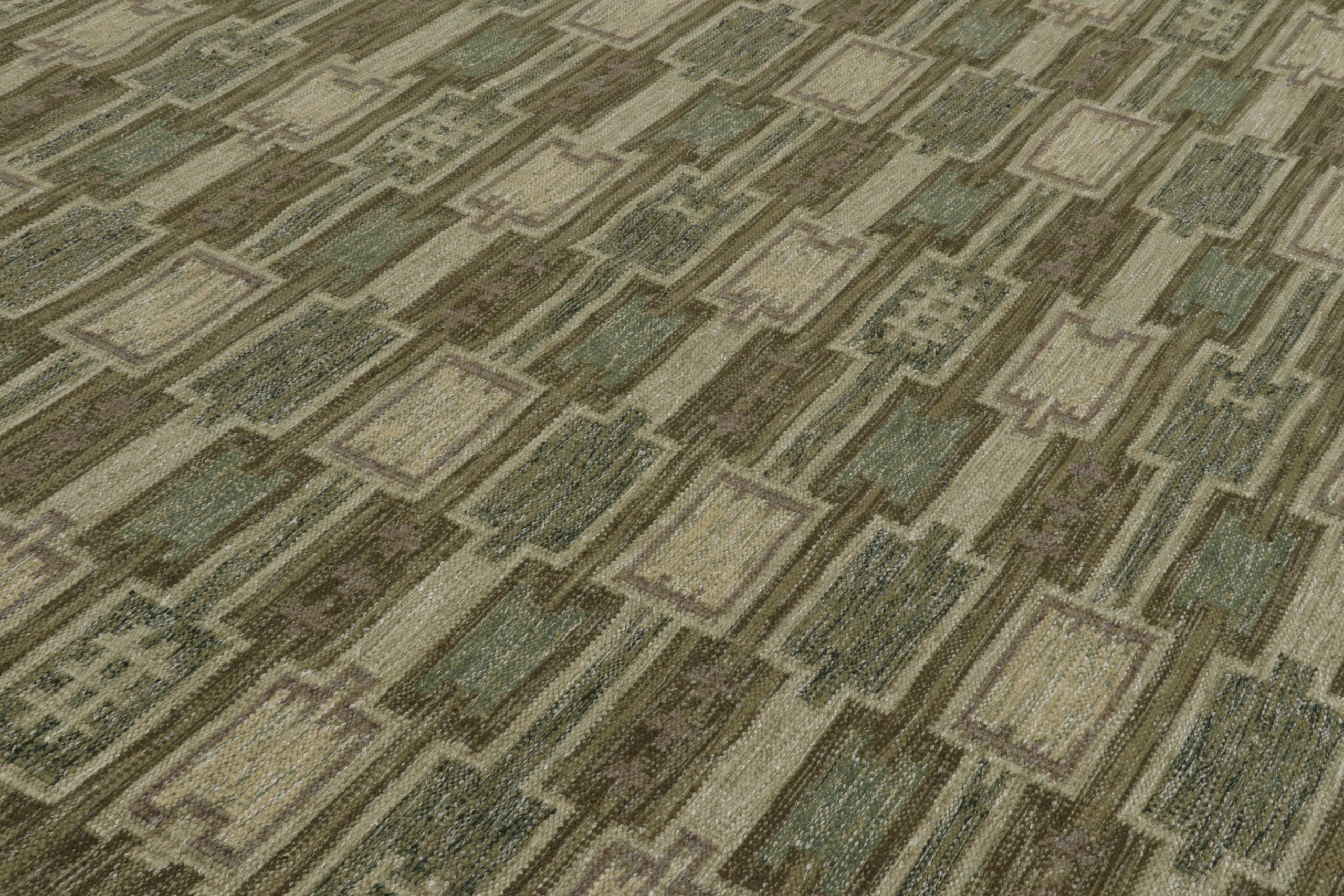 Modern Scandinavian Geometric Rug