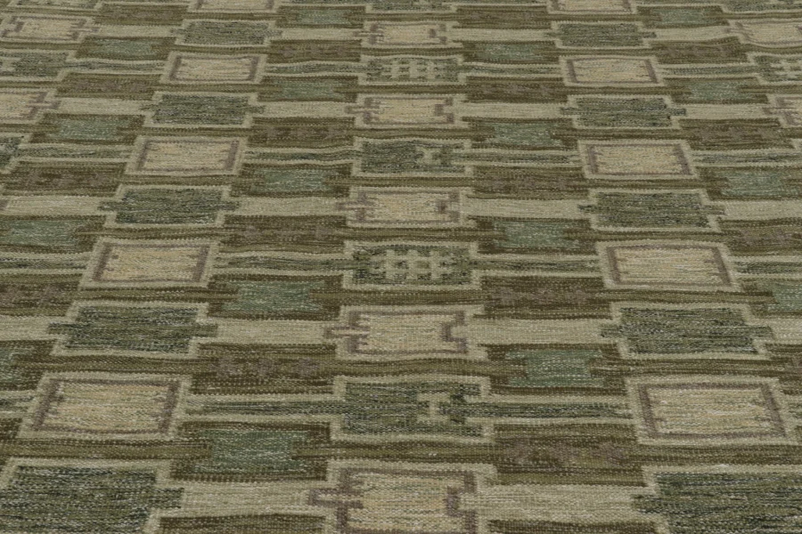 Modern Scandinavian Geometric Rug