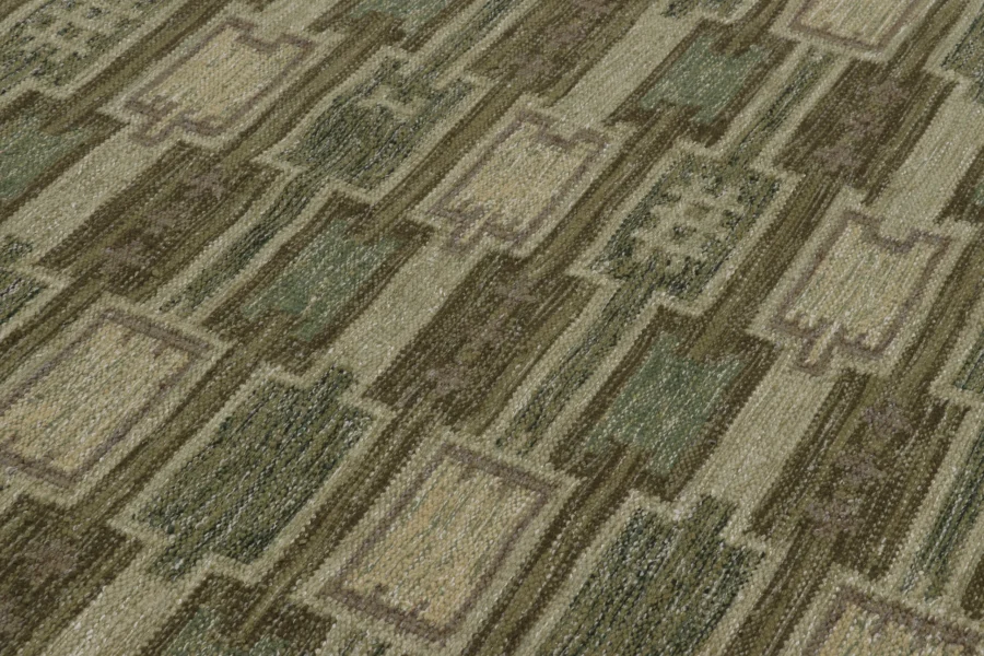 Modern Scandinavian Geometric Rug