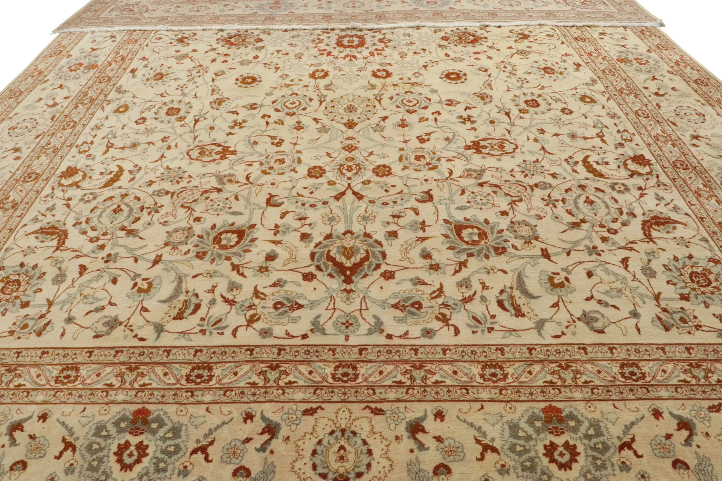 Oversized Vintage Kashan Persian Rug