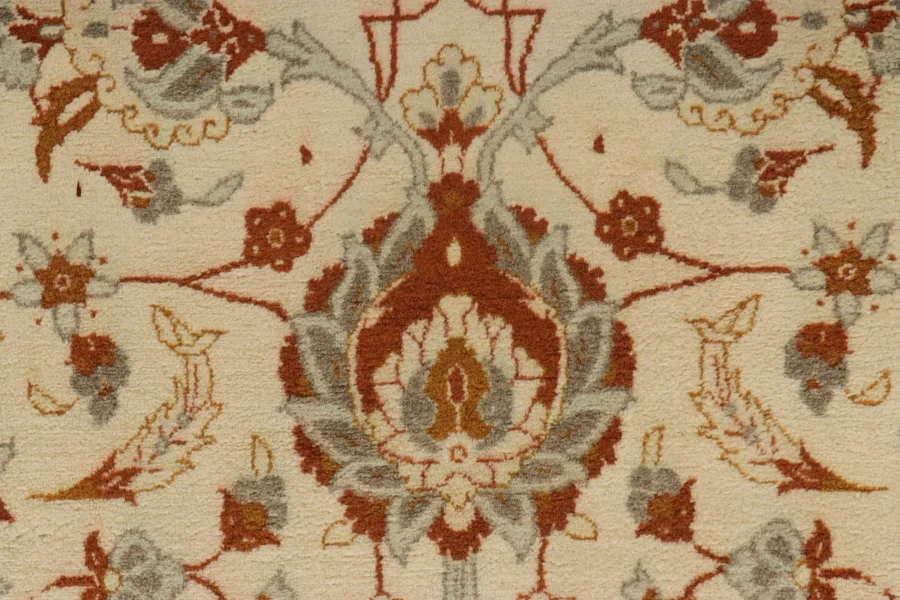 Oversized Vintage Kashan Persian Rug