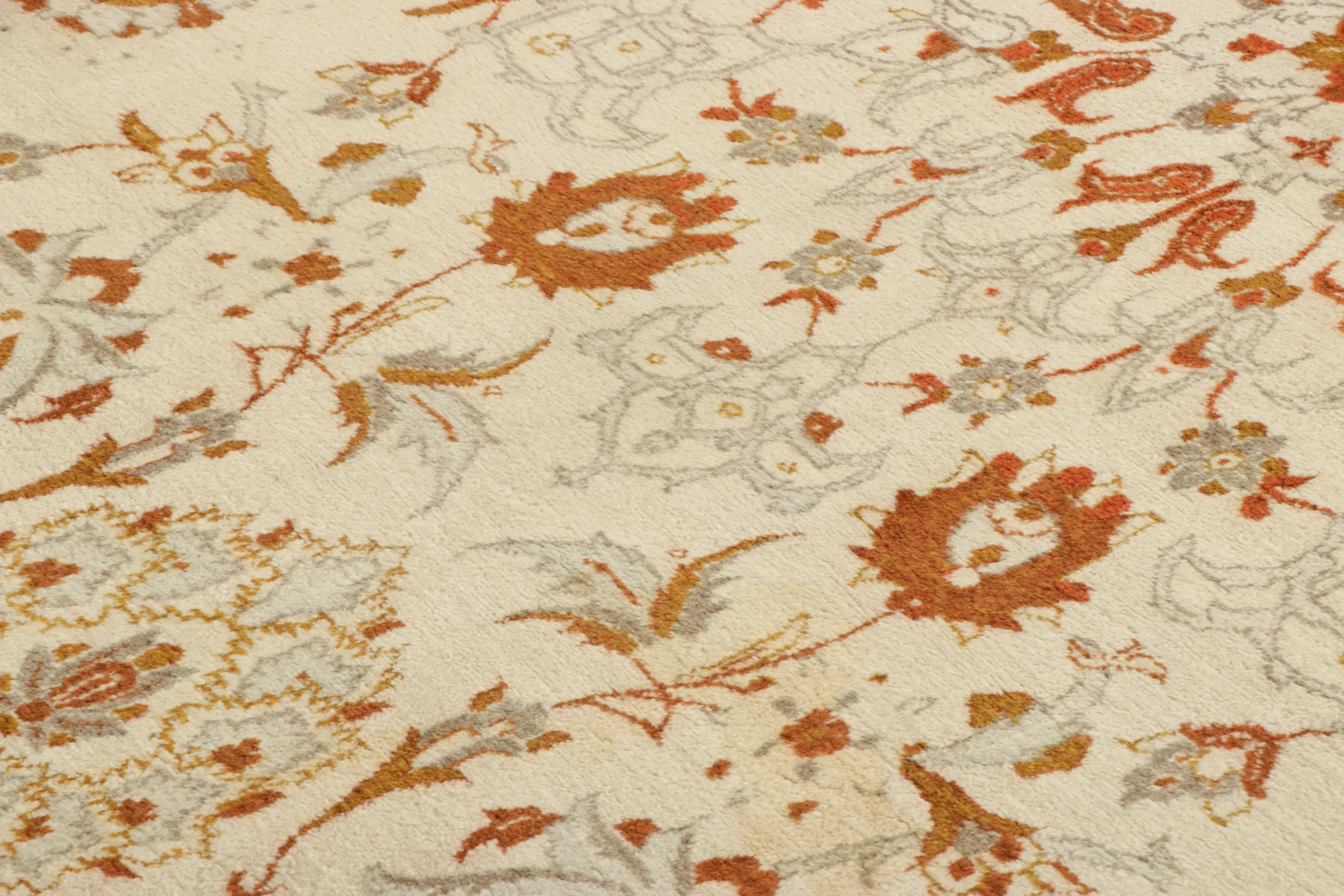 Oversized Vintage Kashan Persian Rug