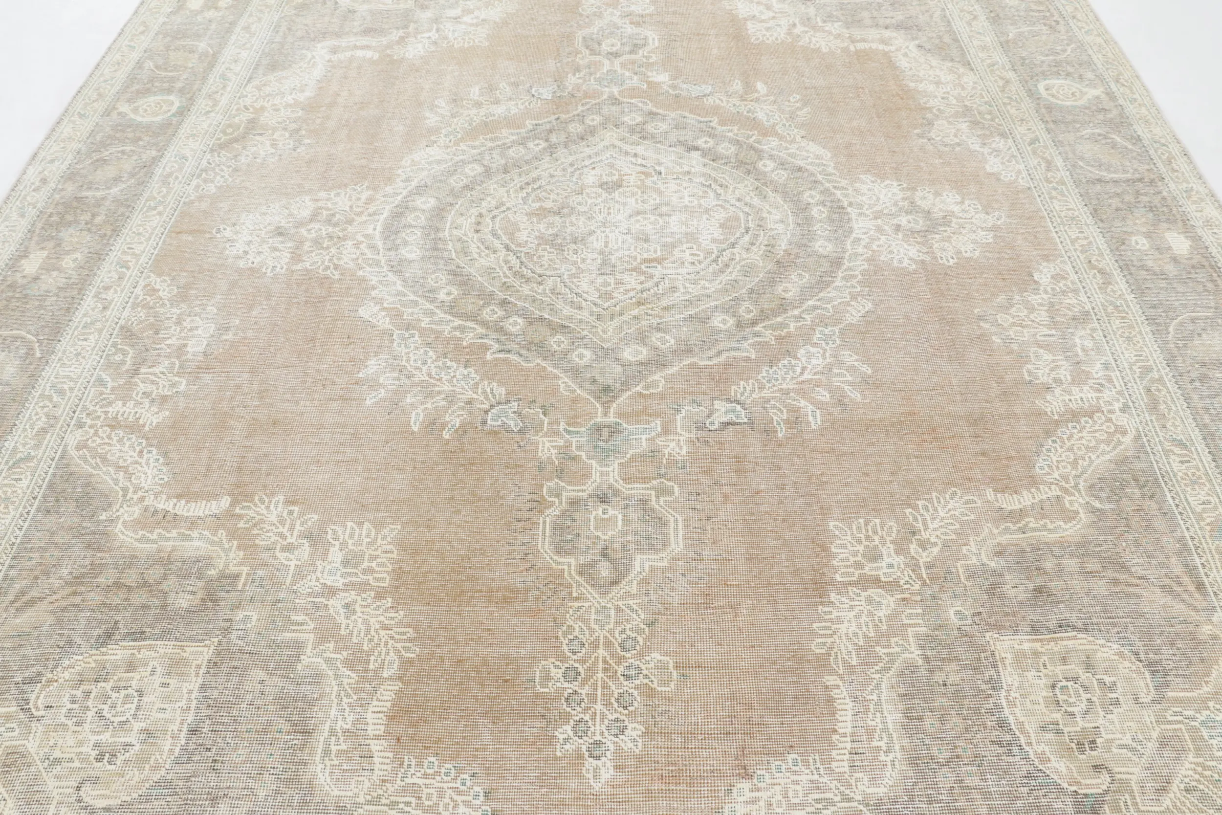 Vintage Persian Tabriz Rug