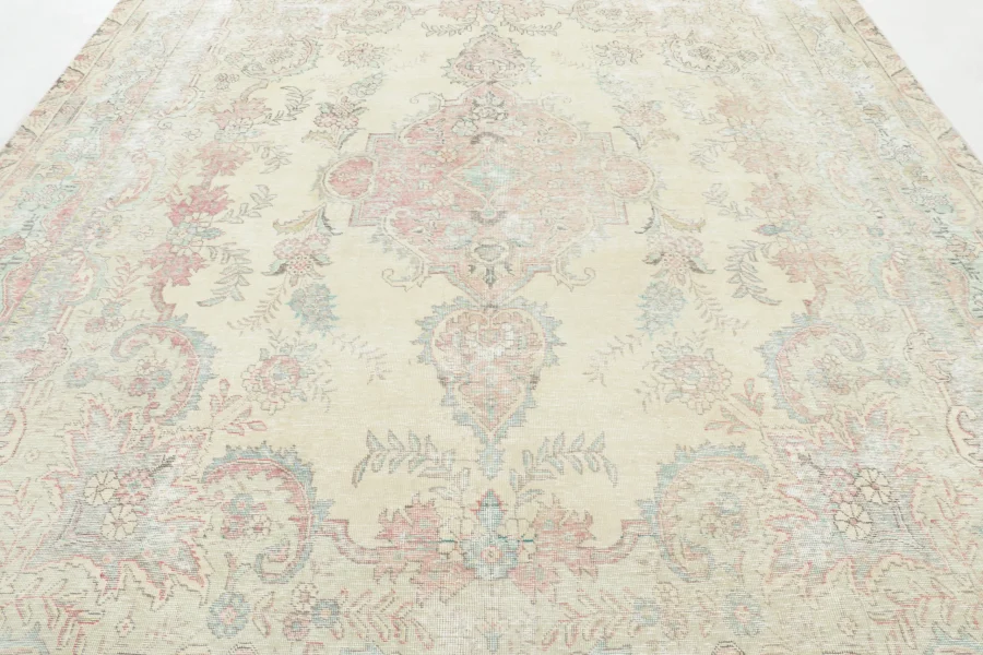 Vintage Persian Distressed Rug