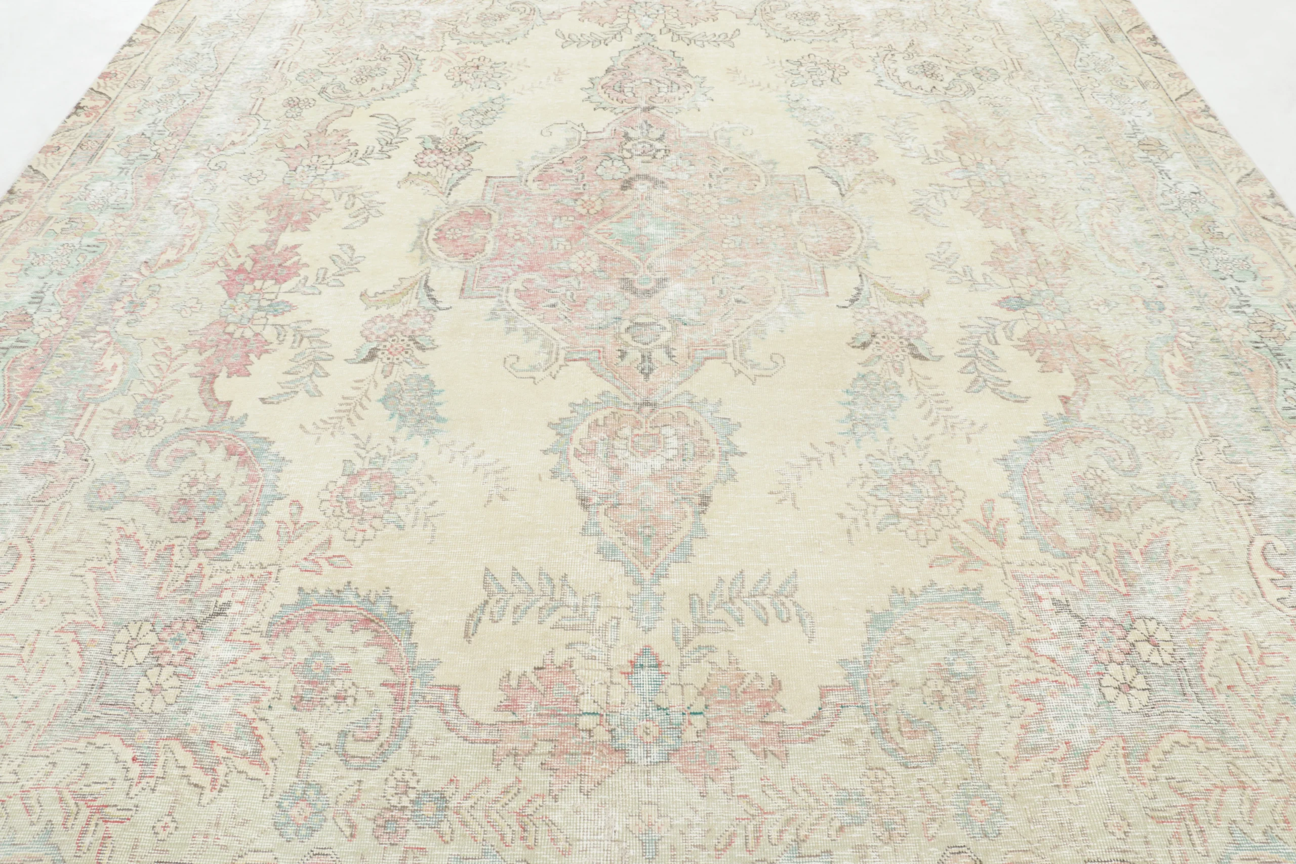 Vintage Persian Distressed Rug