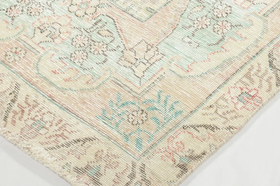 Vintage Persian Distressed Rug