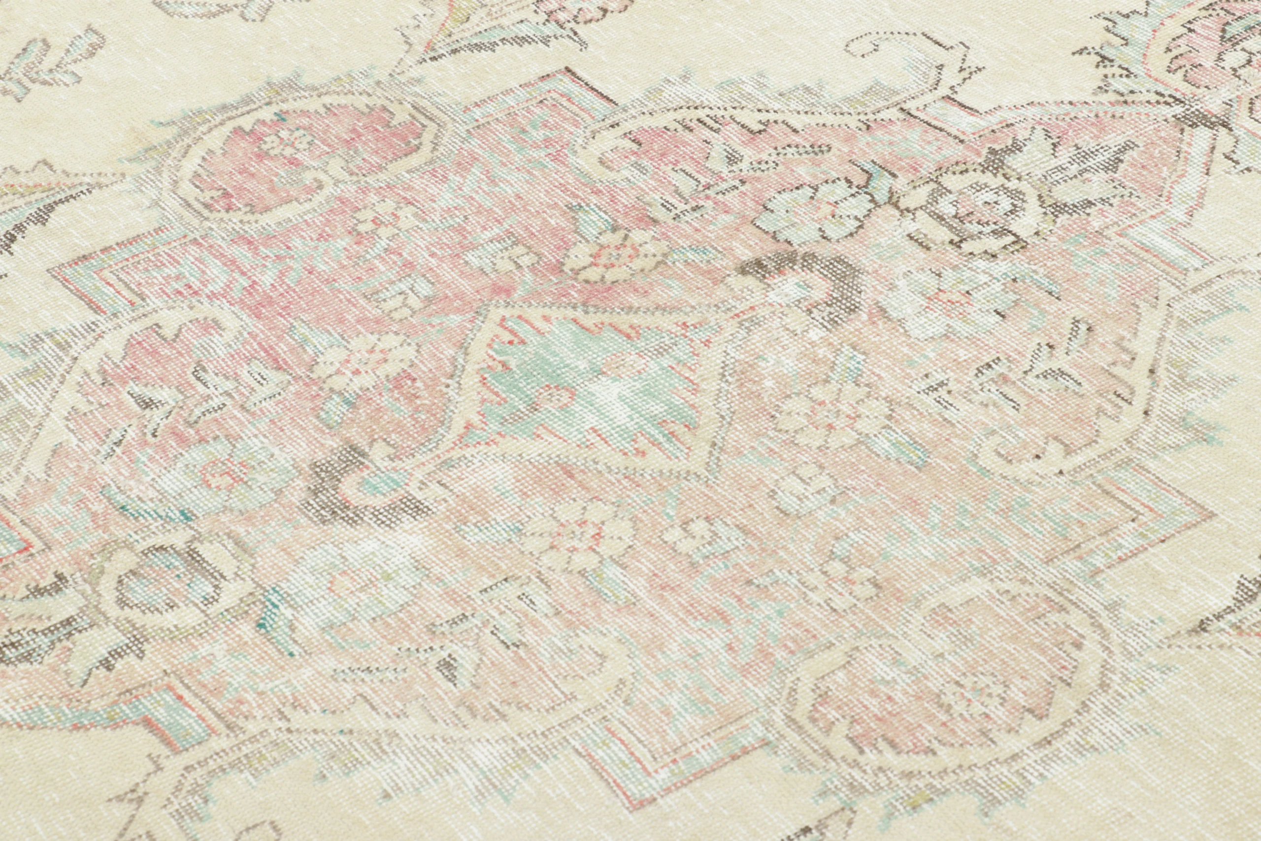 Vintage Persian Distressed Rug
