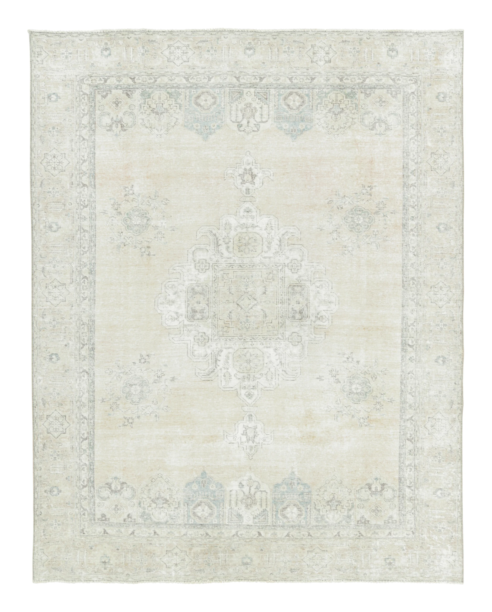 Vintage Persian Distressed Rug