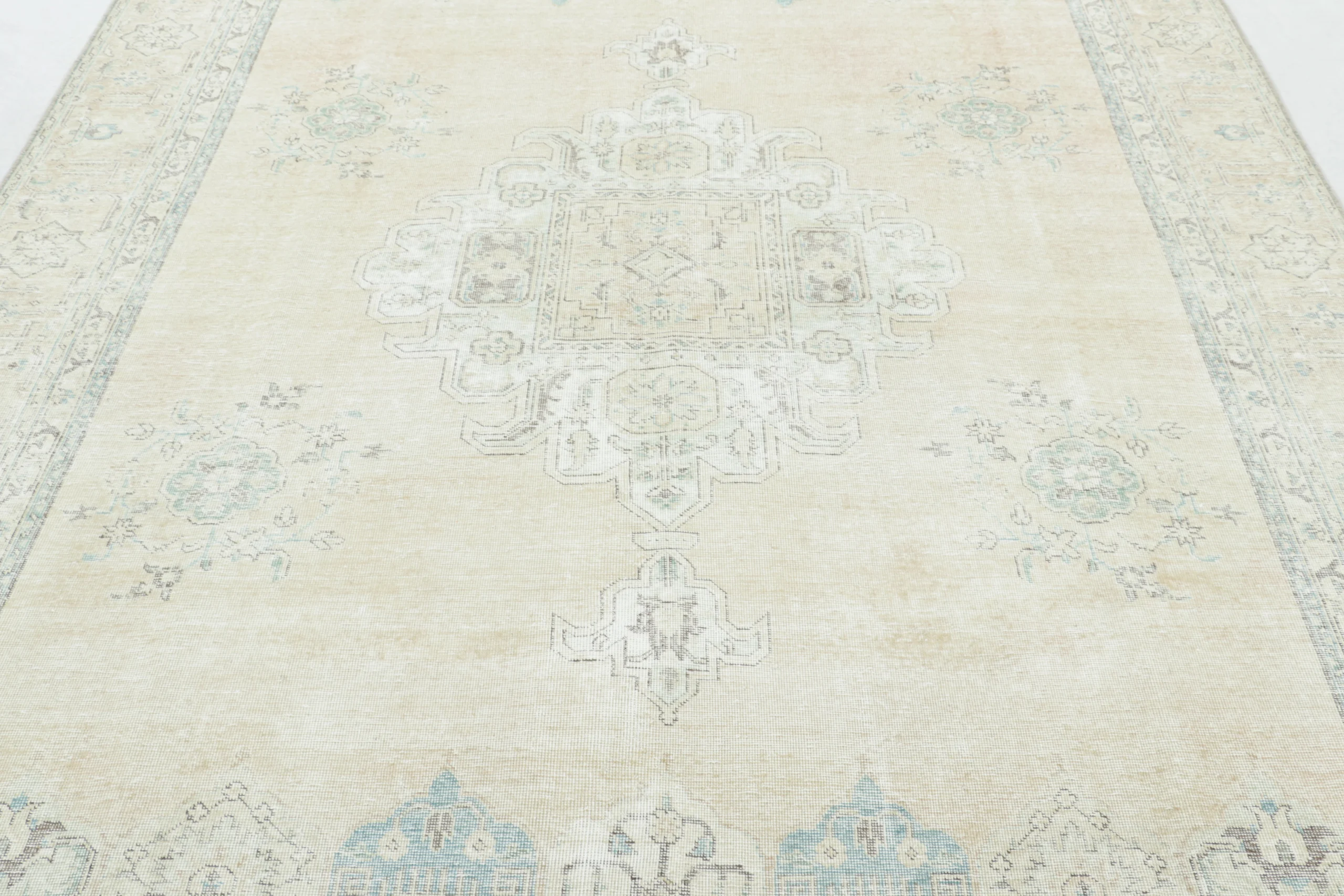 Vintage Persian Distressed Rug