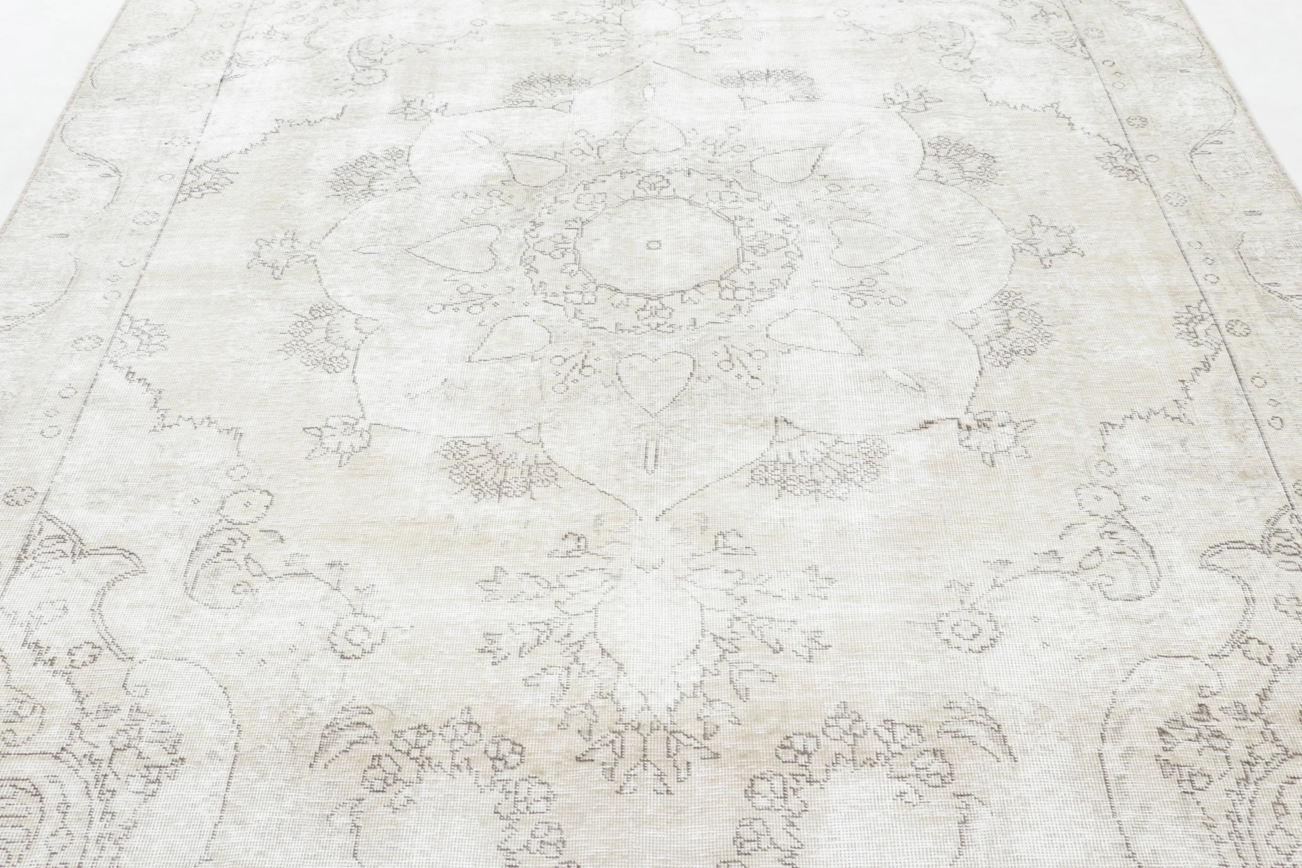 Vintage Persian Tabriz Rug