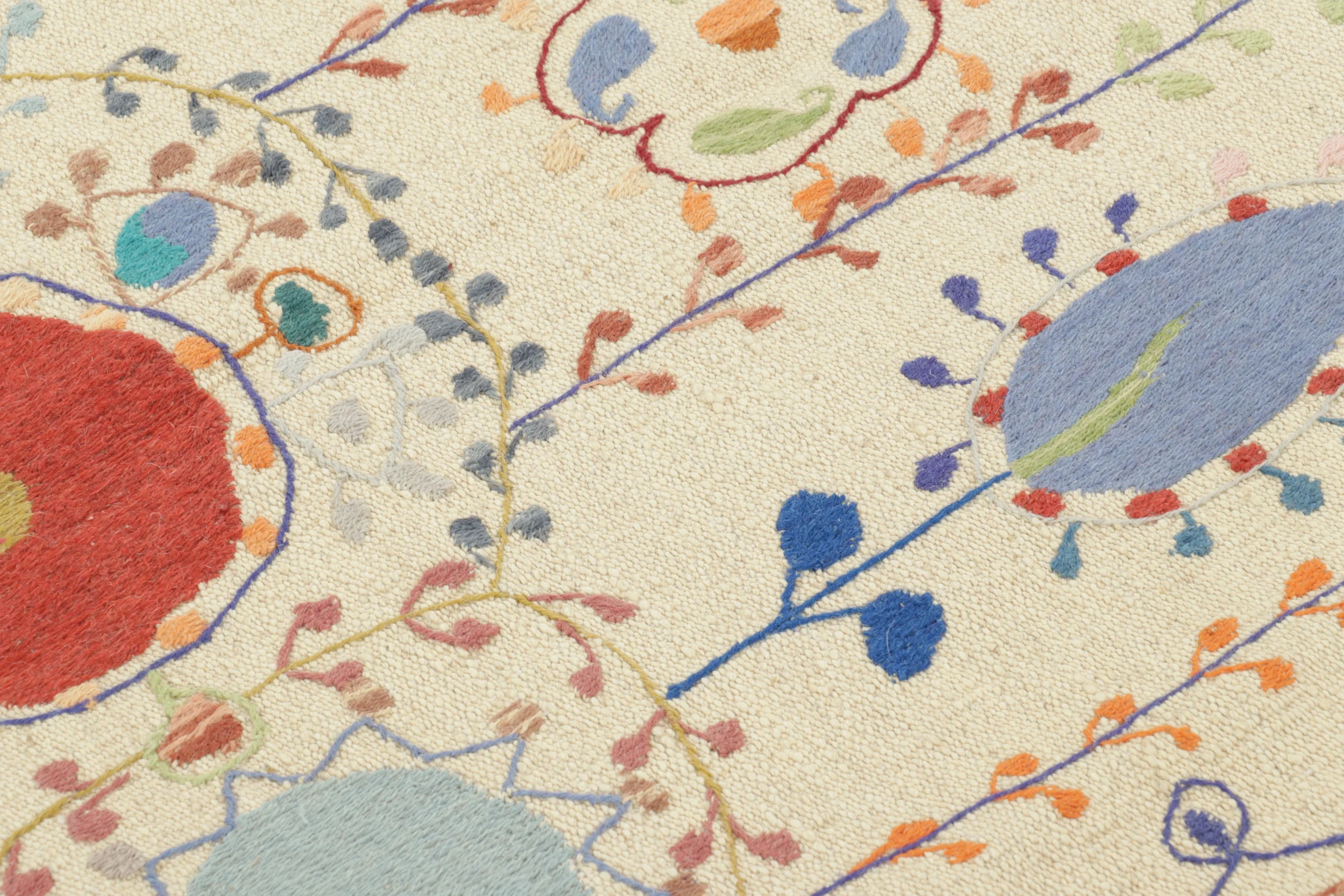 Modern Classic Suzani Kilim