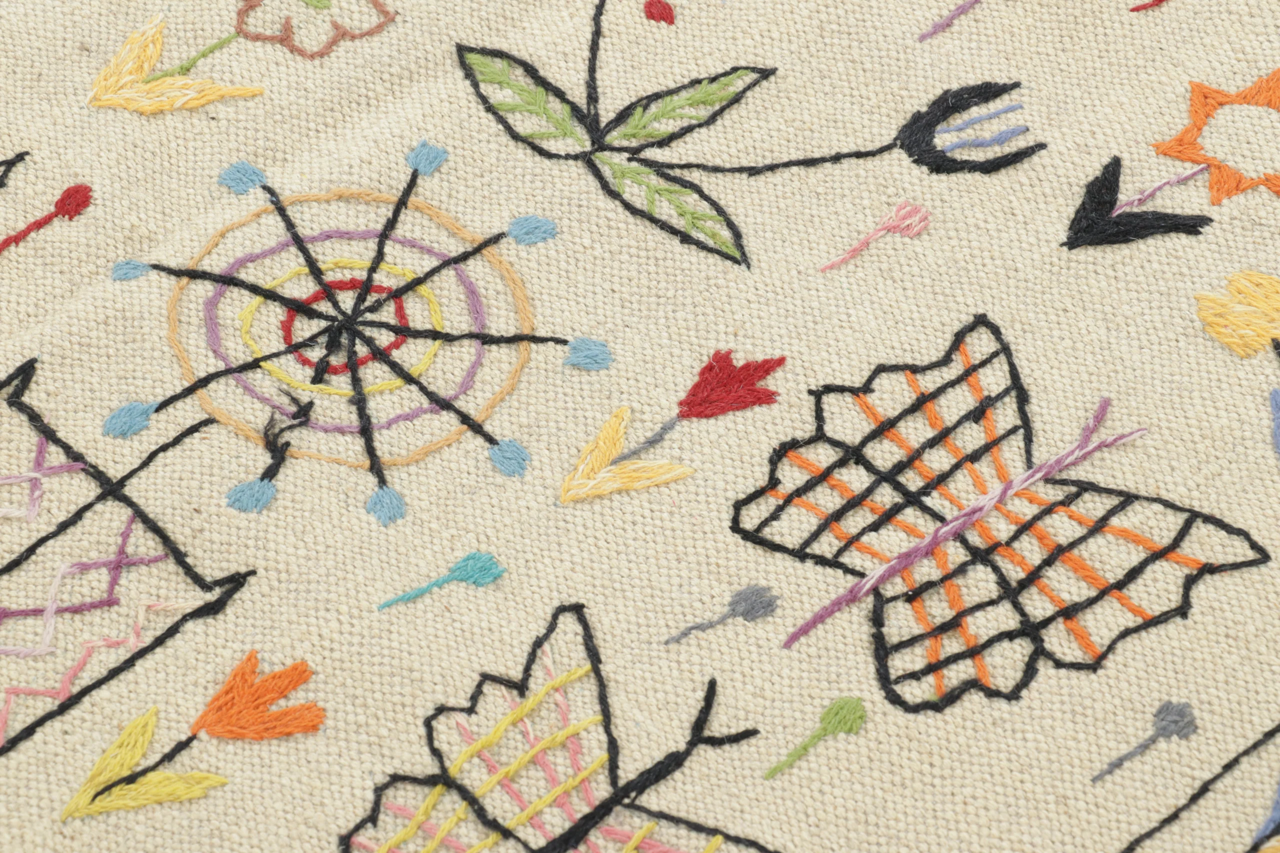 Modern Classic Suzani Kilim